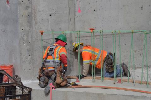 Construction at Peterson Ridge